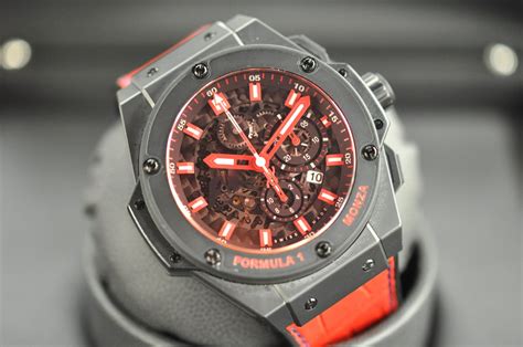 hublot f1 monza watch|Hublot 2012 king monza edition.